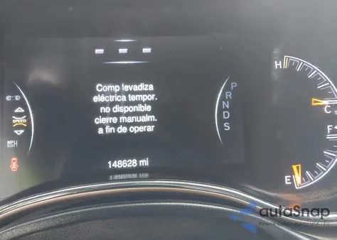 2015 Jeep Grand Cherokee Overland z USA, uszkodzony, nr VIN 1C4RJFCGXFC666080